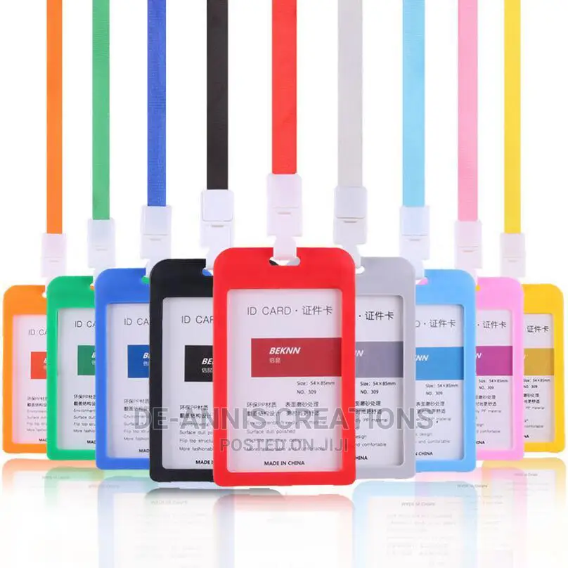 Plastic ID Holders