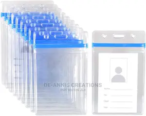 Clear PVC ID Holder