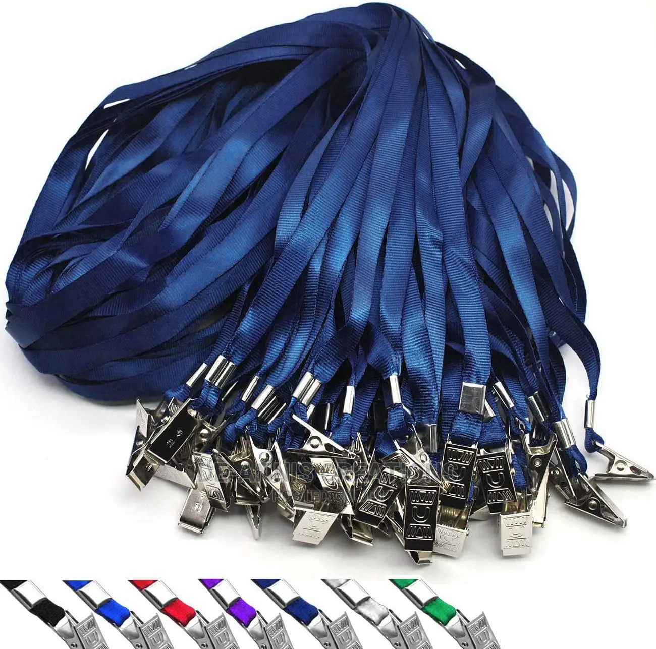 Navy Blue Super Lanyards