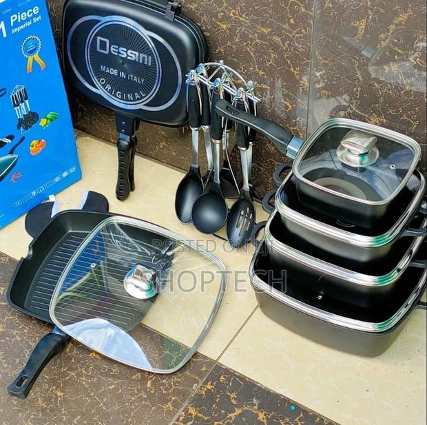 Dessini 23 Pieces Nonstick Cookware.
