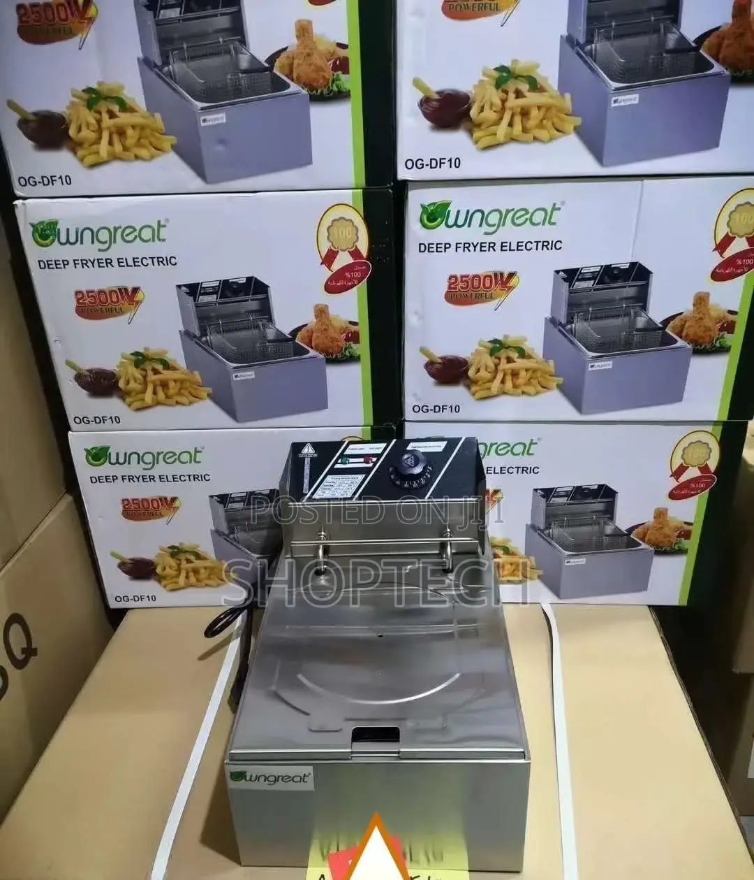 Electric Single Deep Fryer.
