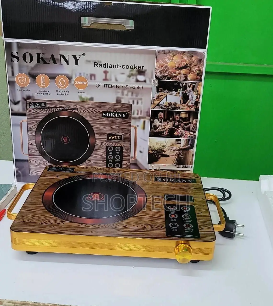 Single Plate Induction Cooker
