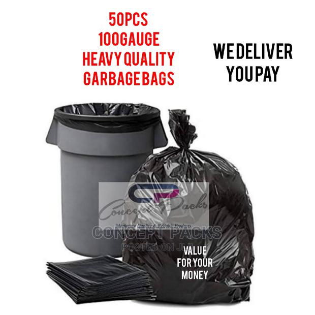Normal 24X36 HEAVY DUTY Printed Bin Liners,Garbage,Trash Bag