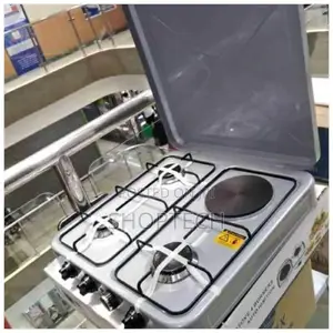 3 Gas + 1 Electric Hot Plate Gas Stove, Nunix