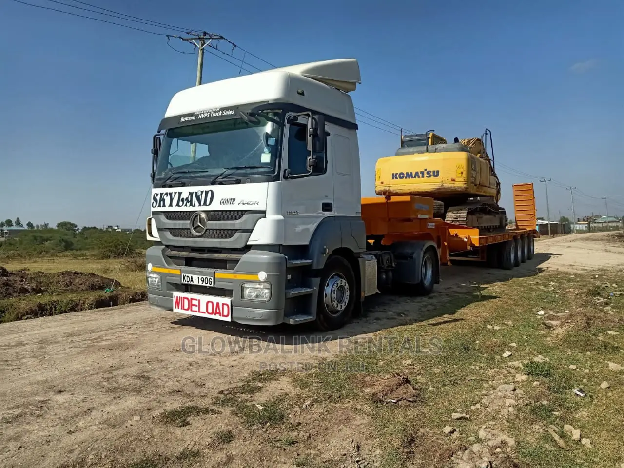 Lowloader Rental Services