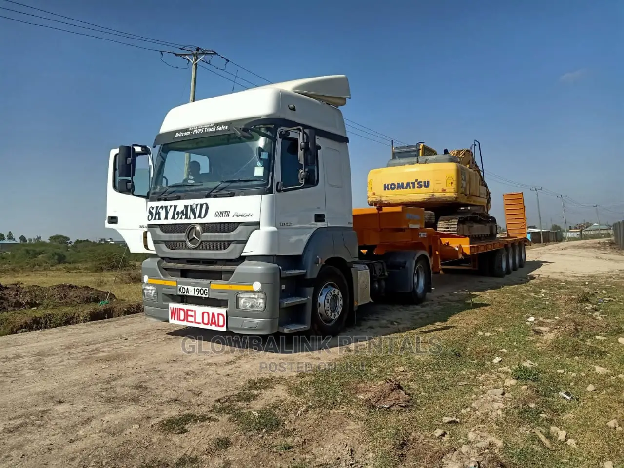 Lowloader Rental Services