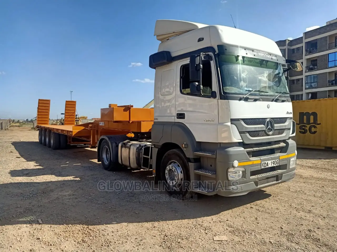 Lowloader Rental Services