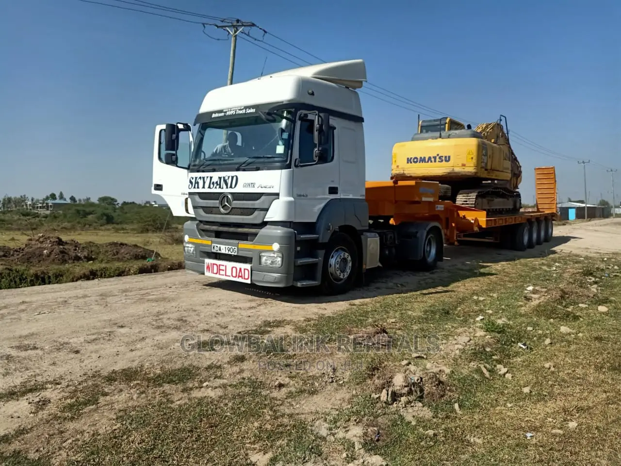 Lowloader Rental Services