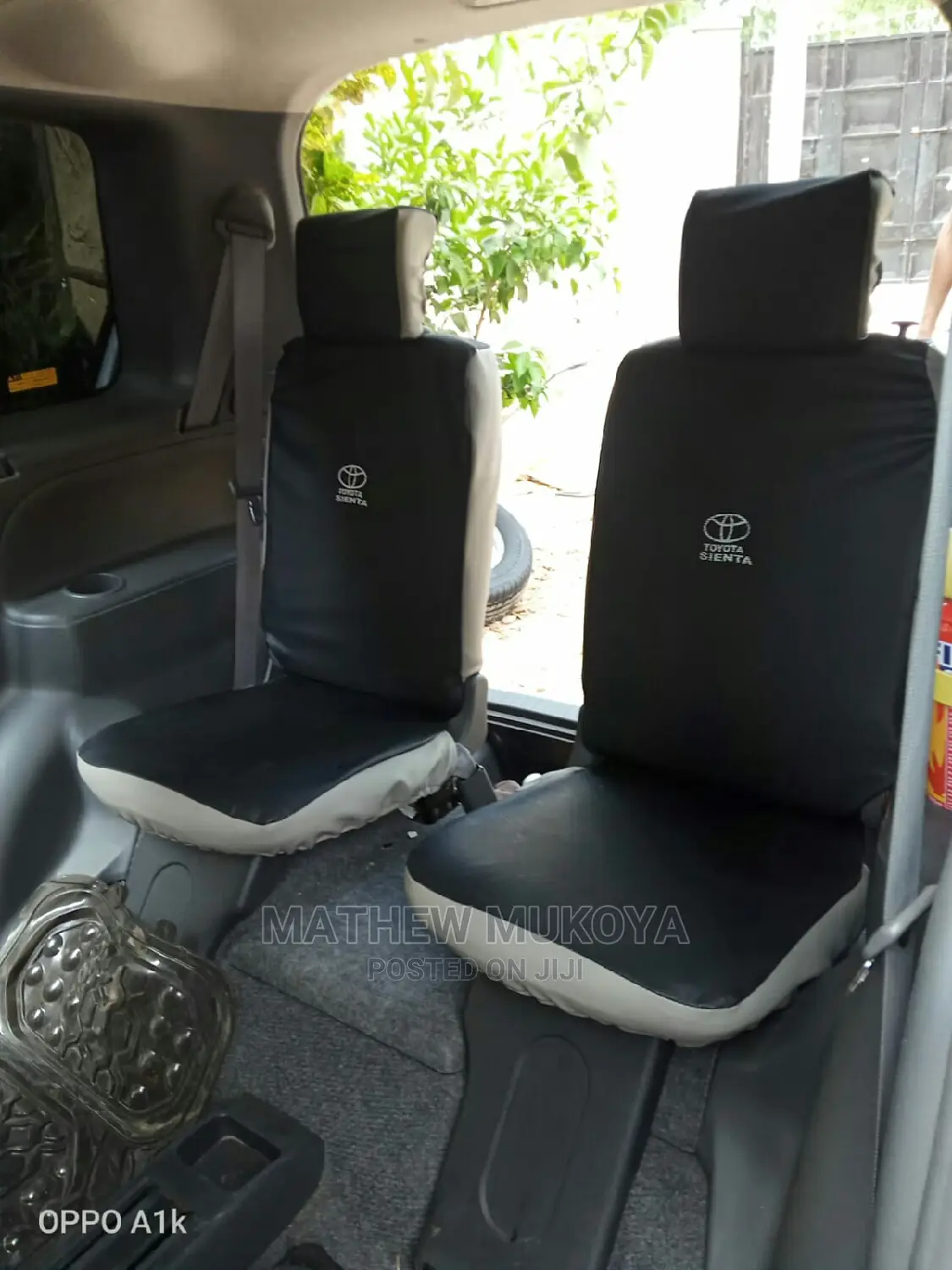 Sienta (7seater) Seat Covers Customized