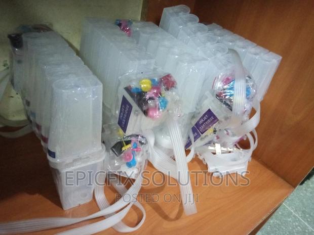 Stocked Continuous Ink System. - main view