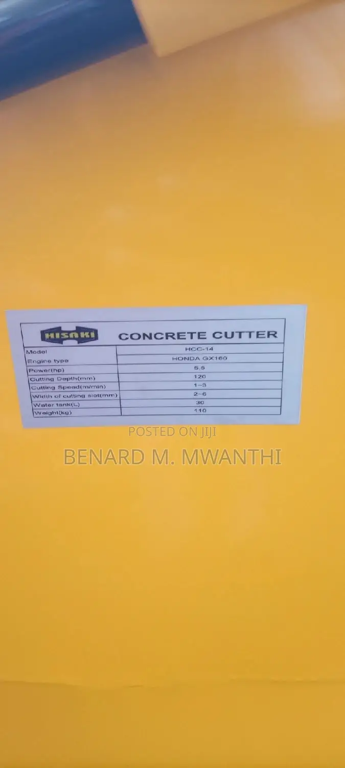Honda Concrete Cutter