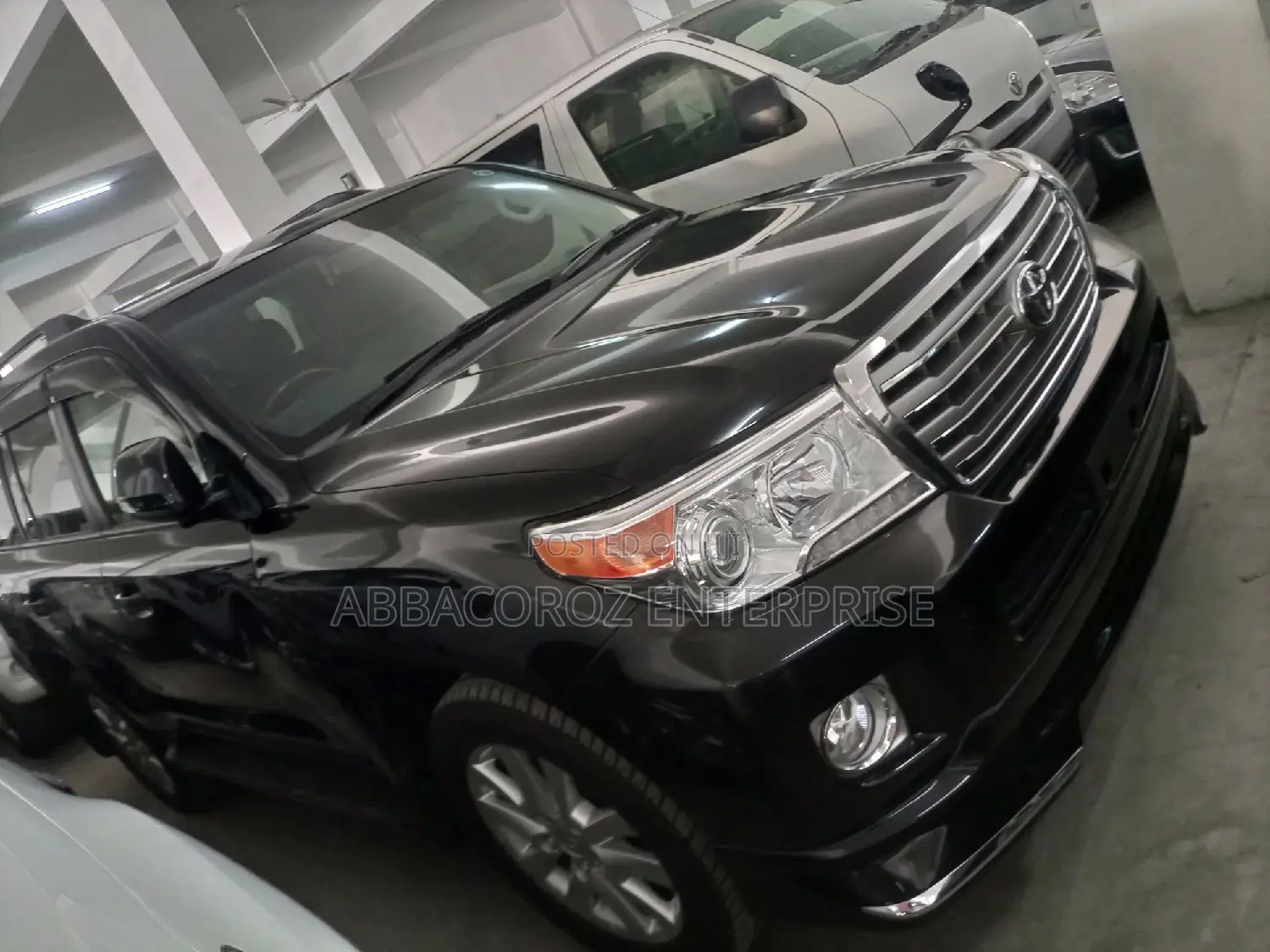 Toyota Land Cruiser 4.5 V8 GL 2015 Matt Black