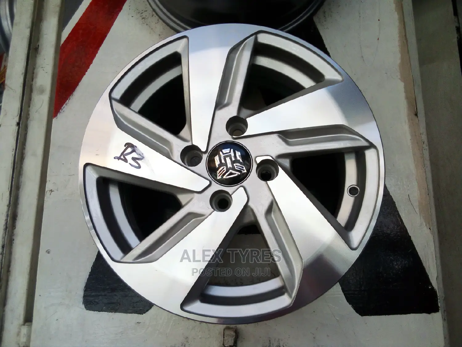 Size 14 Inches Sliver Sport Rims Set