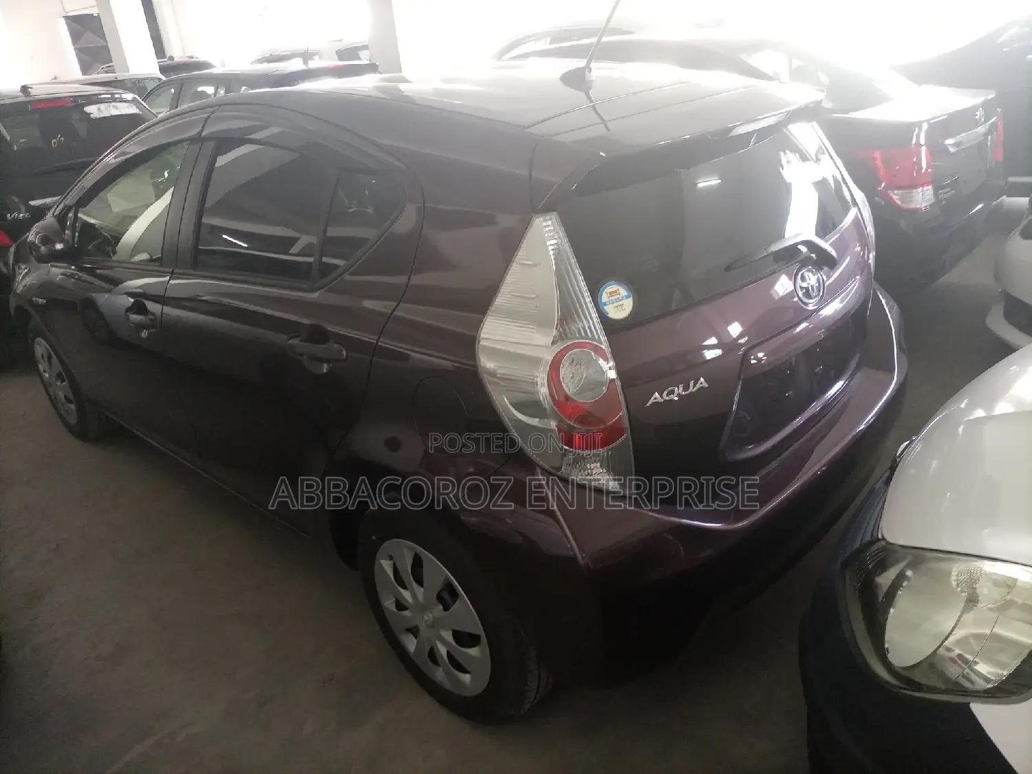 Toyota Aqua 2015 Purple