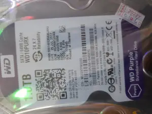 WD Purple Surveillance Harddrive for DVR or NVR Security