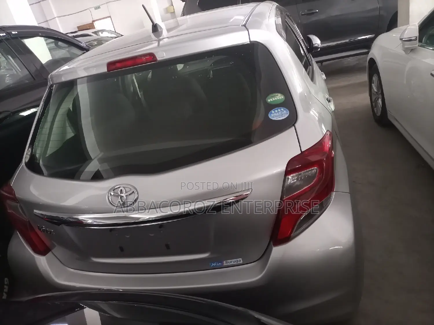 Toyota Vitz 2015 Gray