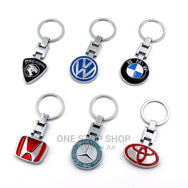 Stainless Ateel Metal Car Logo Keychain 3D Key Chain