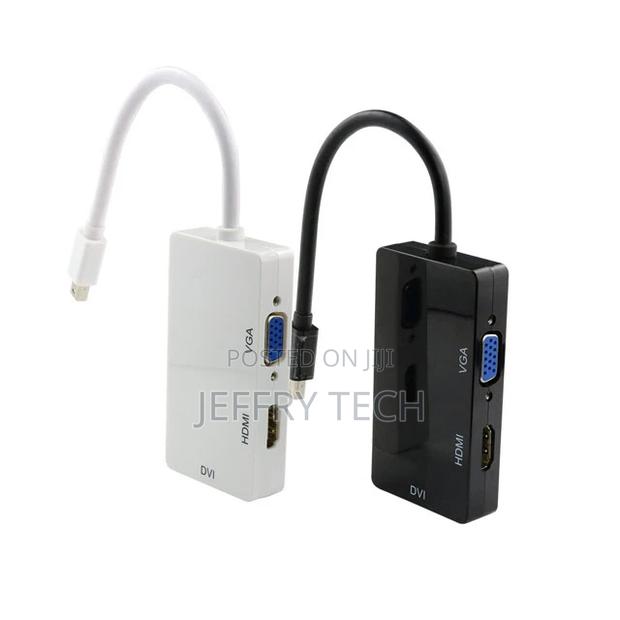 Mini Displayport DP to HDMI VGA DVI Converter Adapter Cable