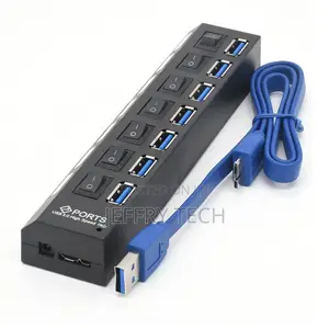 7port USB 3.0 High Speed Extension Charger Adapter Switch