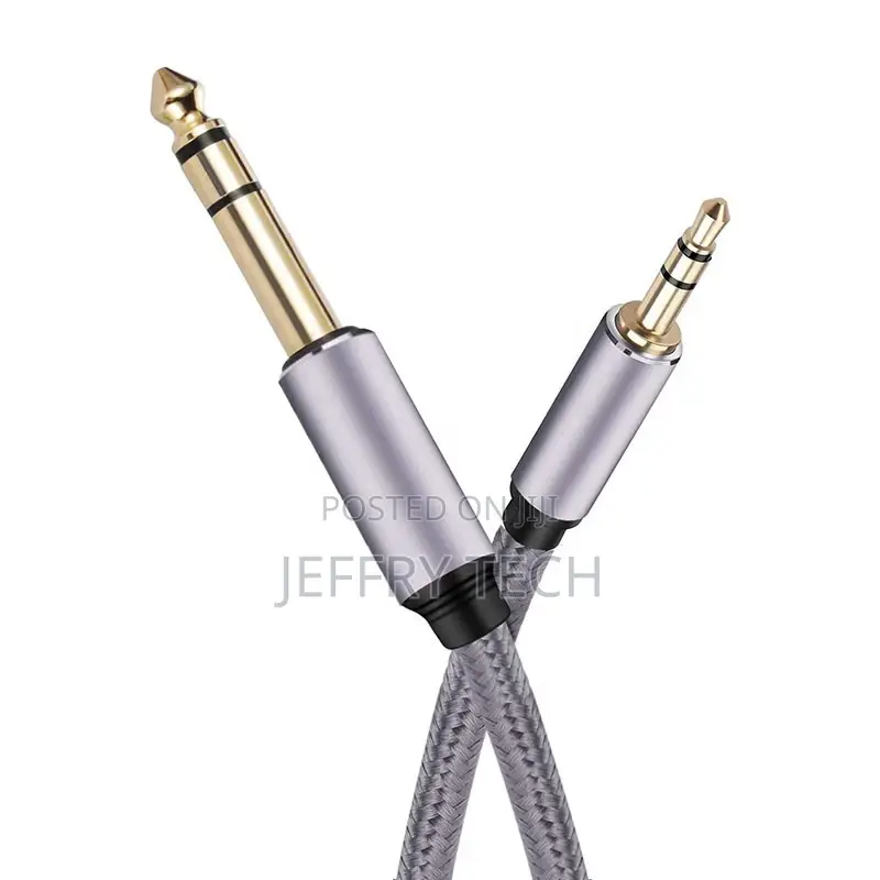 Audio Cable 6.35 MM 6.35MM to 3.5 MM 3.5MM Headphone Adapter