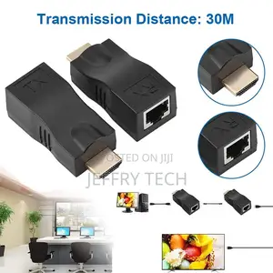 30M 4K HDMI Ethernet Converter HDMI To Ethernet RJ45 Network