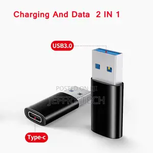 USB-C USB C 3.1 Type C Female to USB 3.0 Type a Male Port Ad
