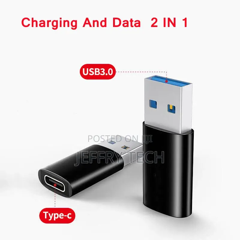USB-C USB C 3.1 Type C Female to USB 3.0 Type a Male Port Ad