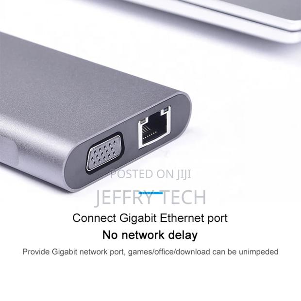 USB-C Multi Hub 11-In-1 USB Type C Hub Adapter 11 in 1 Docki - thumbnail 4