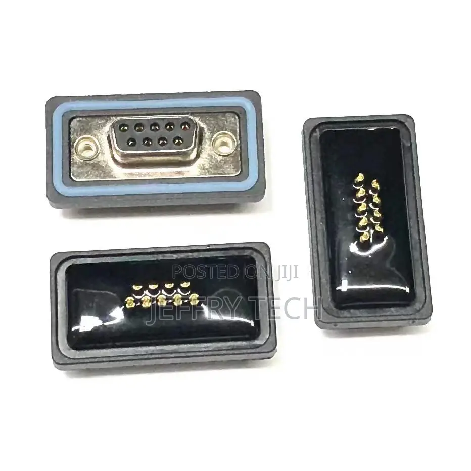 D-Sub 9pin Female Waterproof Connector Solder Type IP67 Wate