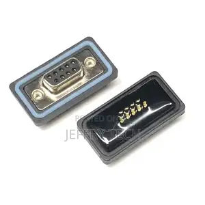 D-Sub 9pin Female Waterproof Connector Solder Type IP67 Wate