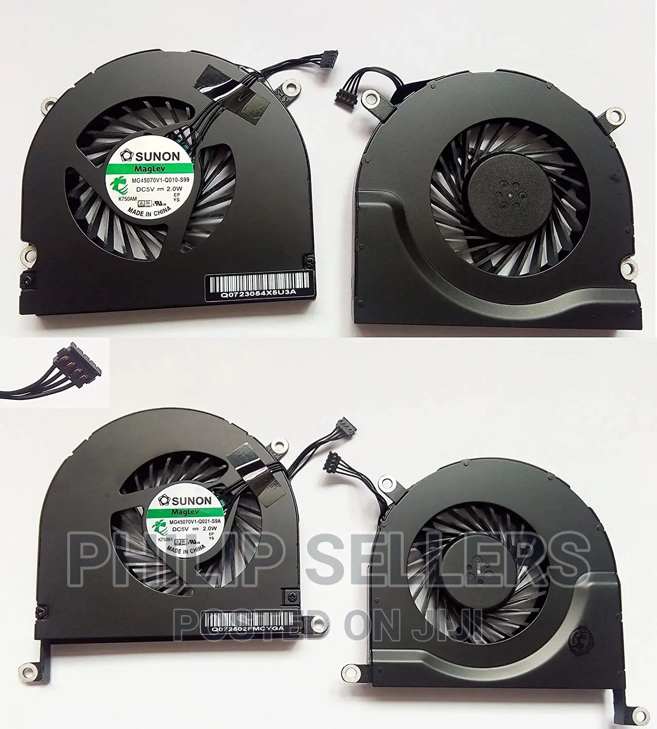 Fan for Macbook A1297 Year 09 10 11 Mc725 Mc725 MD311 Mc024