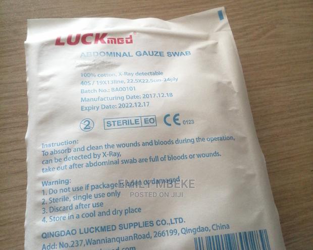 Abdominal Gauze Swabs - thumbnail 3