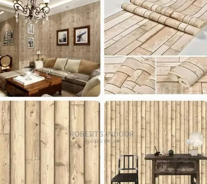 Wooden Themed Wallpaper