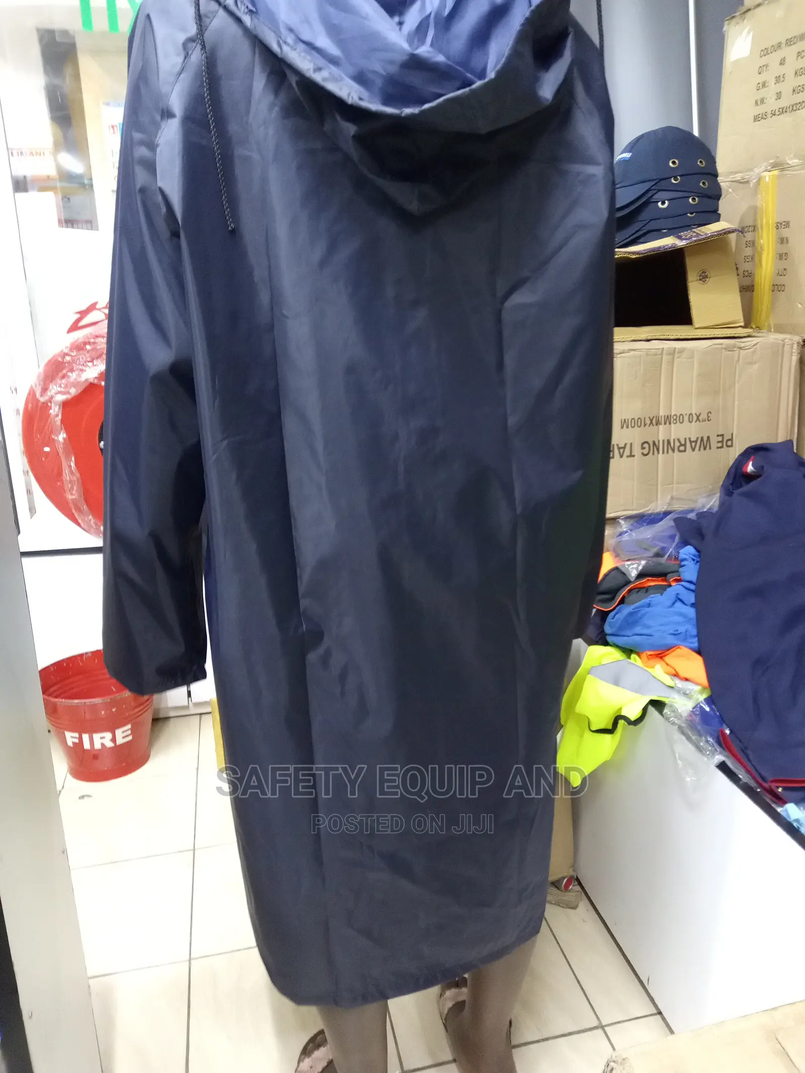 Long PVC Rain Protection Suit