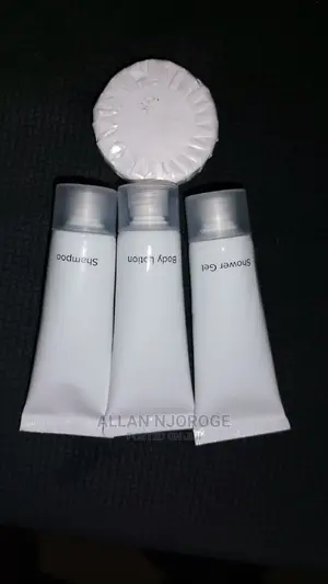 Hotel Guest Shower Gel, Shampoo, Lotion, Soap Combo