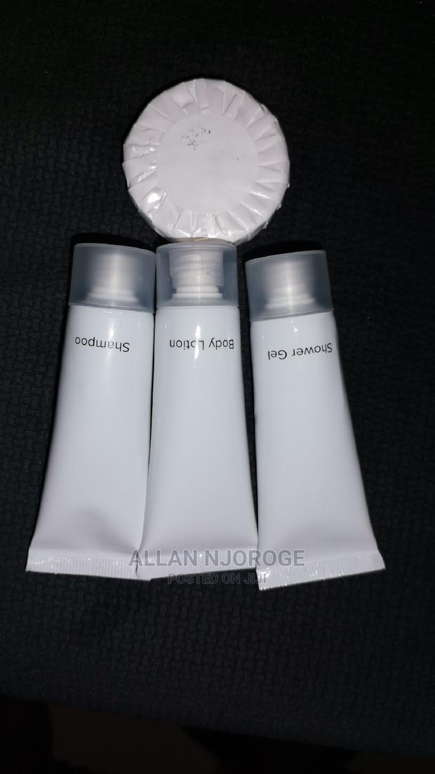 Hotel Guest Shower Gel, Shampoo, Lotion, Soap Combo - main view
