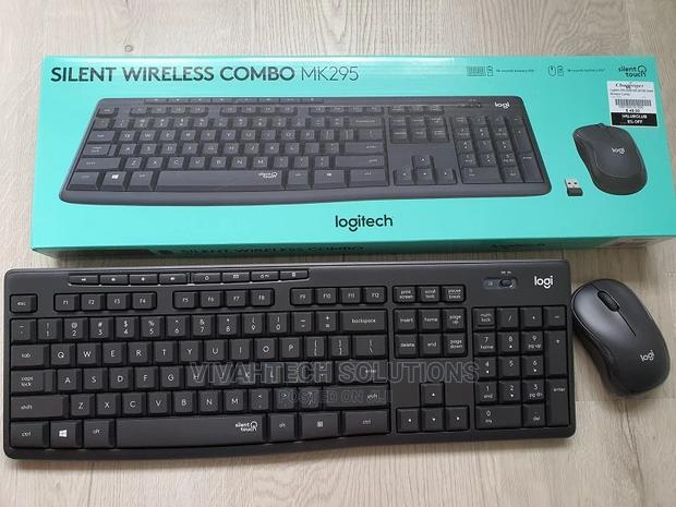 Logitech Mk295 Wireless Keyboard and Mouse - main view