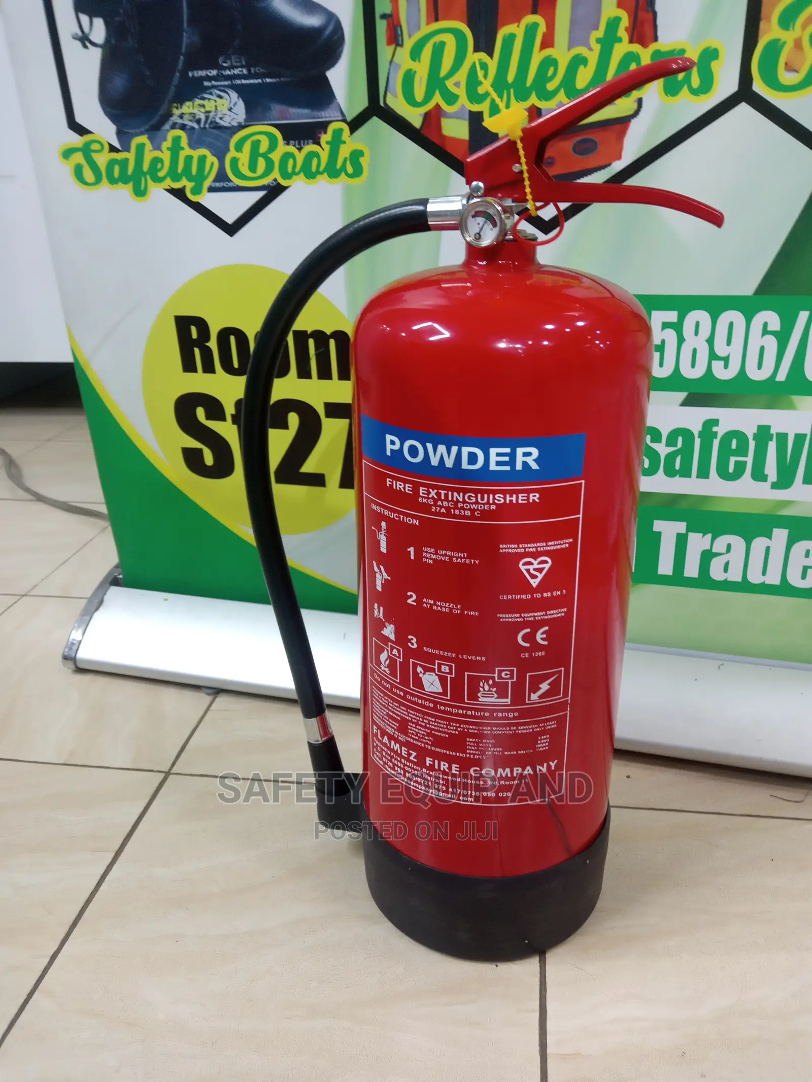 We Supply Fire Extinguishers-Powder 6kgs