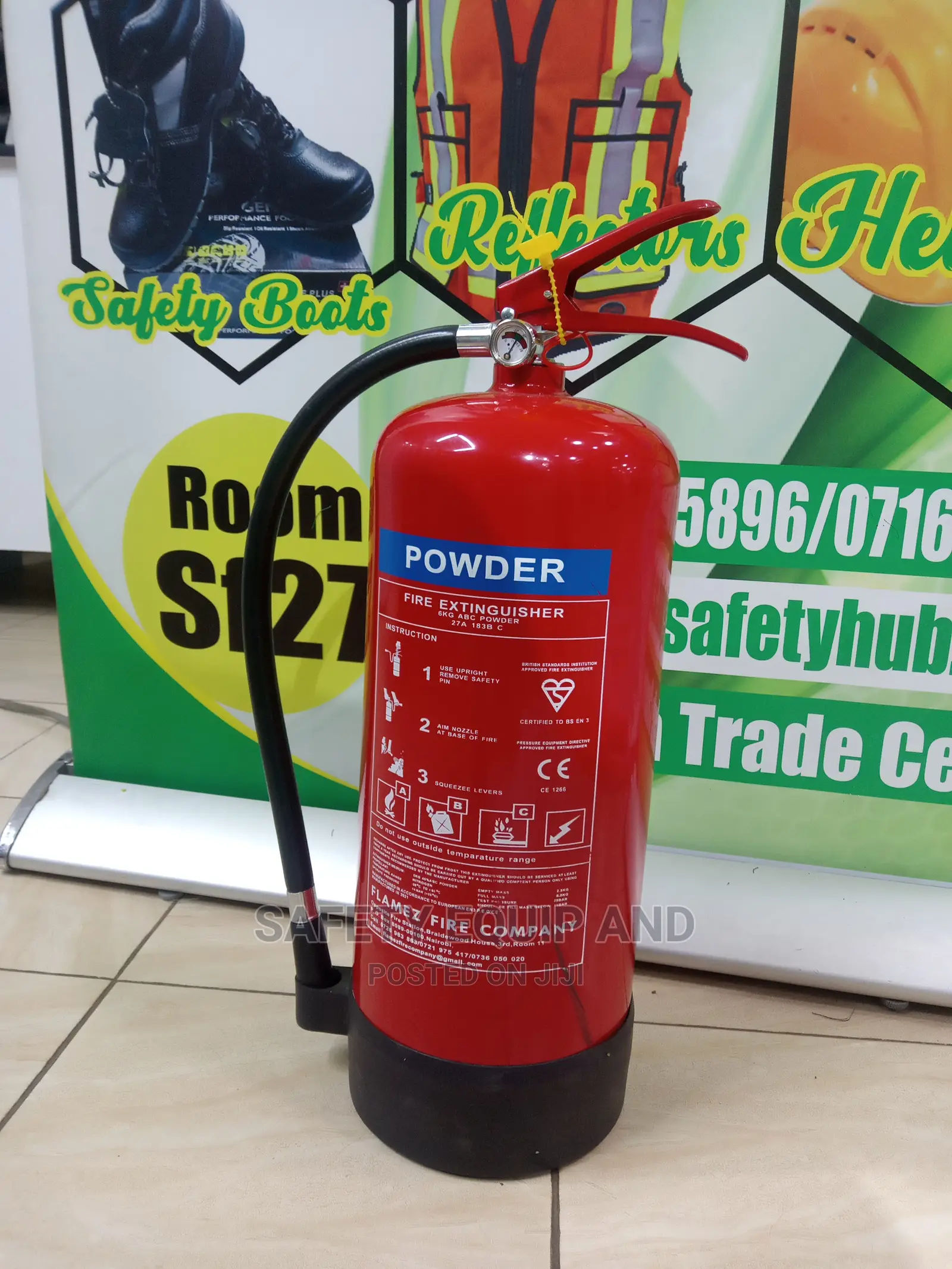 Fore Extinguishers-Chemical Powder 6kgs