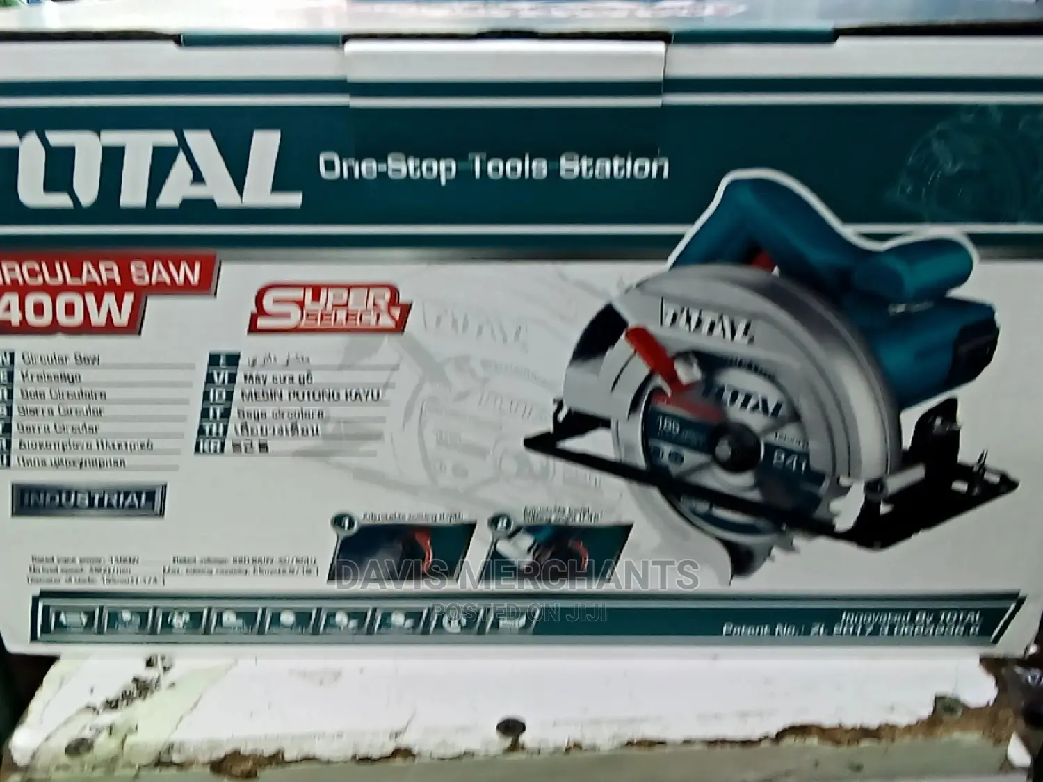 Electric Circular Saw 1400w