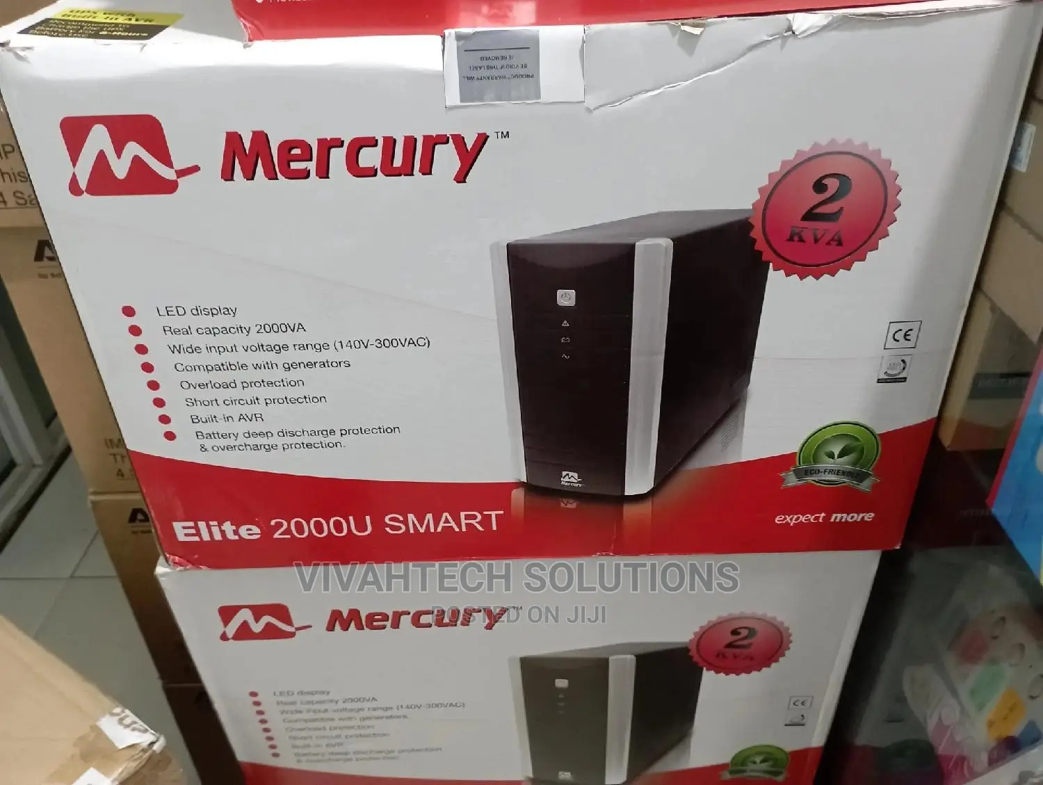 Mercury Elite 2000u Smart 2000va Ups