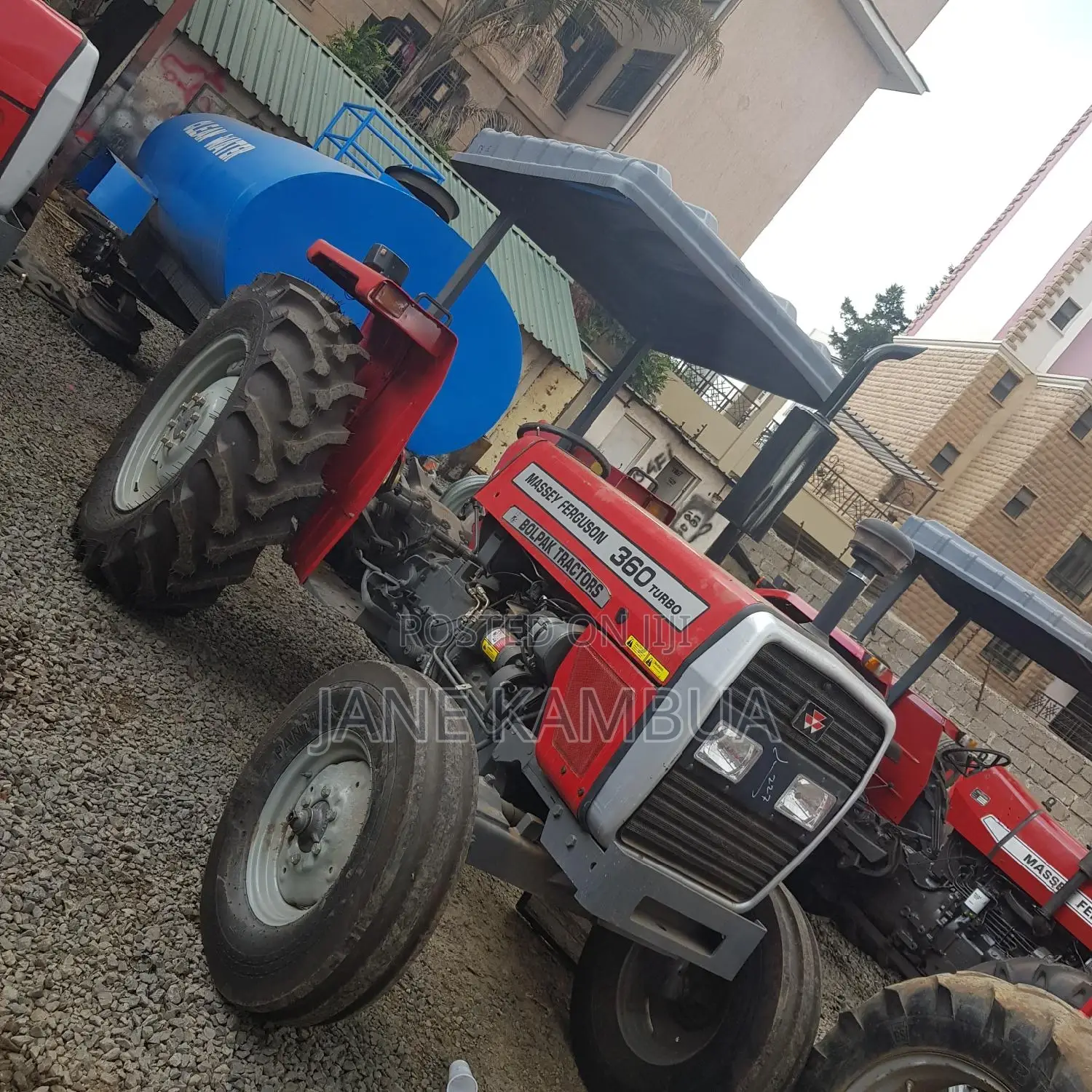 Water Tanks Red