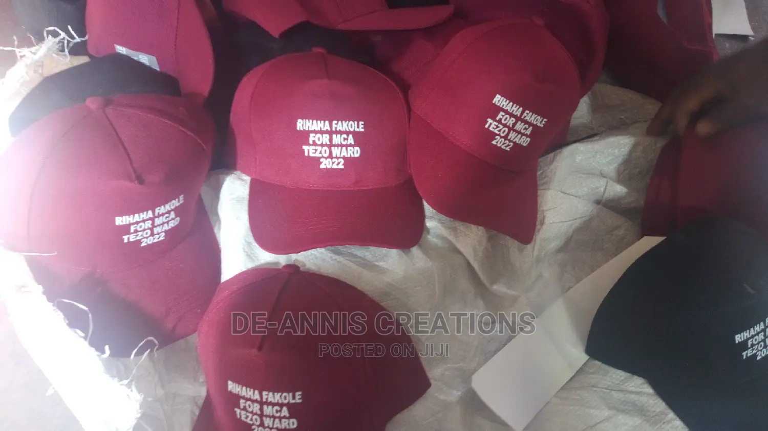 Campaign Branded Caps