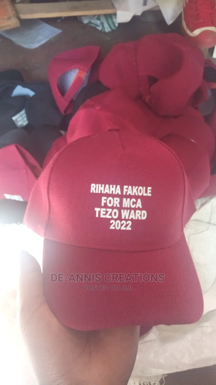 Political Campaign Caps