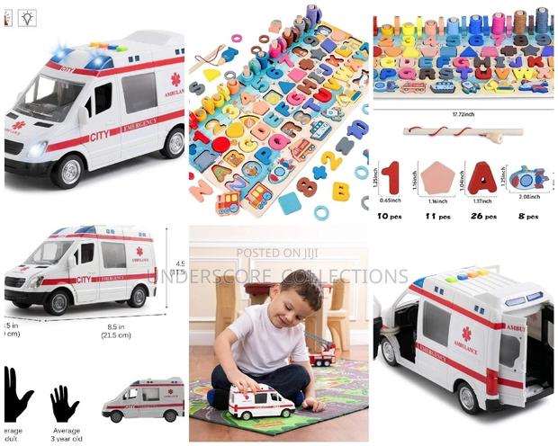 Kids Ambulance Toy - main view