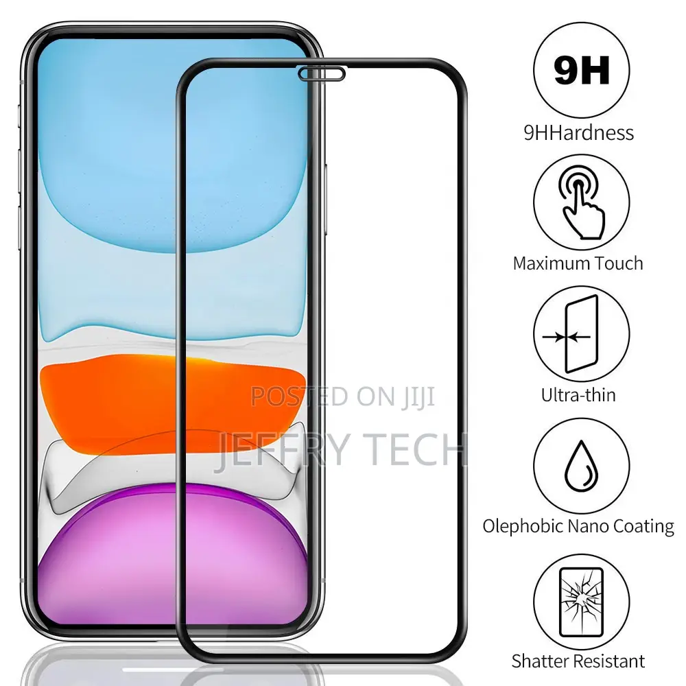 Tempered Glass Screen Protector for iPhone 12 11 Pro Max Min