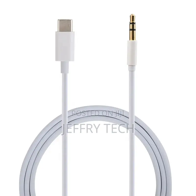 Digital Car Stereo Cable C-Type Type-C Usb-C to 3.5 Mm Aux C