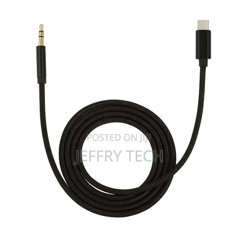 Digital Car Stereo Cable C-Type Type-C Usb-C to 3.5 Mm Aux C