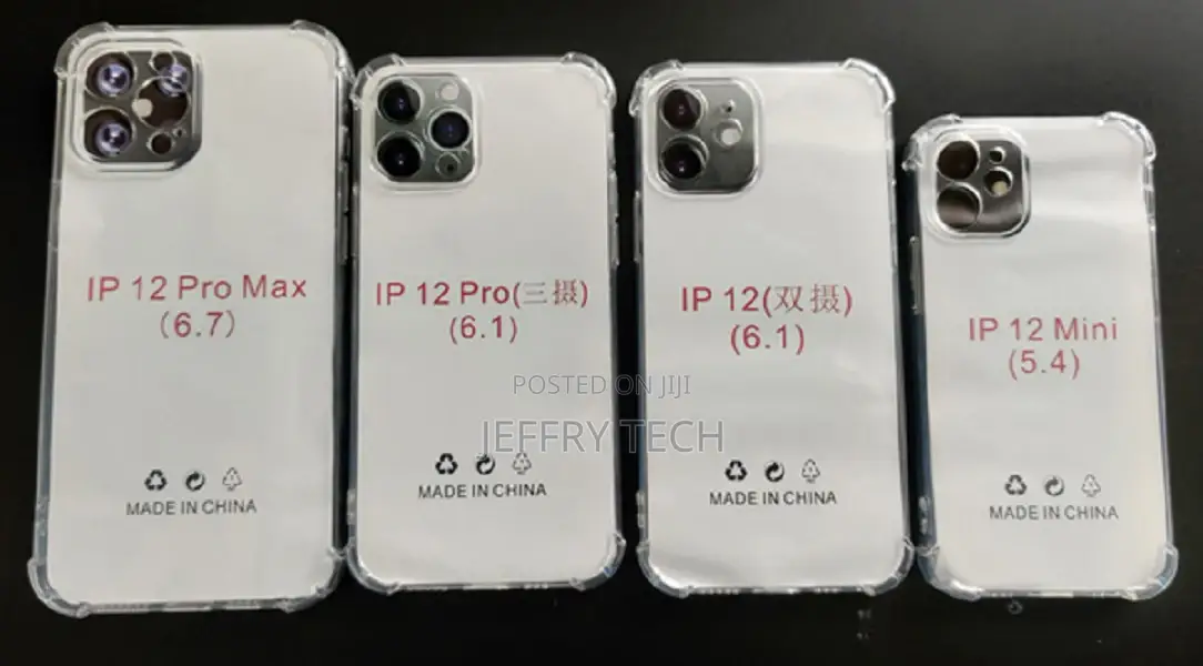 Shockproof Clear TPU Phone Case for iPhone 13 12 11 Pro Max
