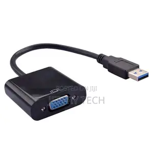 USB 3.0 a Male to VGA Female Adapter for Windows Laptop Cab